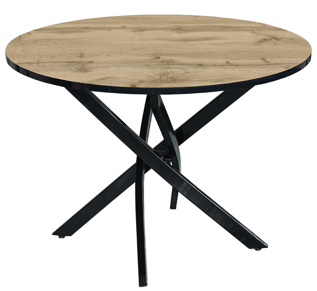 Stół okrągły Loft drewno – brak w magazynie